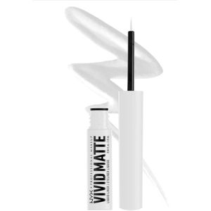 NYX Liquid Eyeliner Matte White 2 g