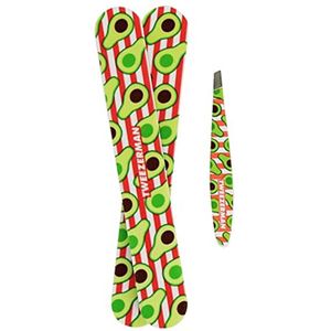 Tweezerman Avocado Duo Set