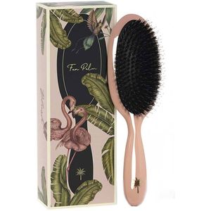 Fan Palm Hair Brush Medium Blush