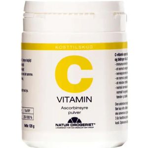 Natur Drogeriet Vitamin C - Ascorbinsyre Pulver 120 g