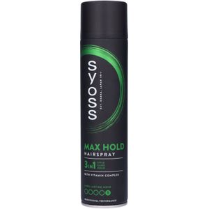 Syoss - Max Hold - Haarlak - Transparant - 400ml