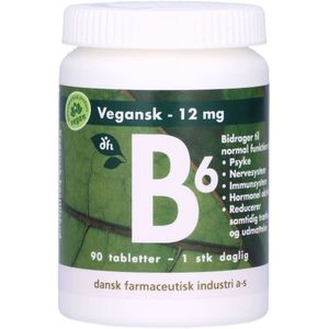 Berthelsen Naturprodukter - B6 12mg  90 stk.