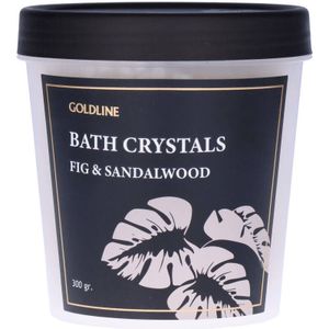 Excellent Houseware Bath Crystals Fig & Sandalwood 220 ml