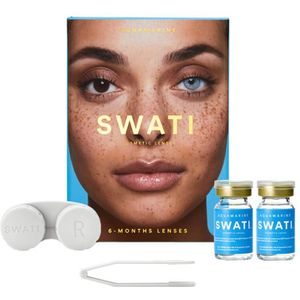 SWATI Cosmetics 6 måneders Kontaktlinser Aquamarine