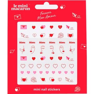 Le Mini Macaron Forever Mon Amour Mini Nail Stickers