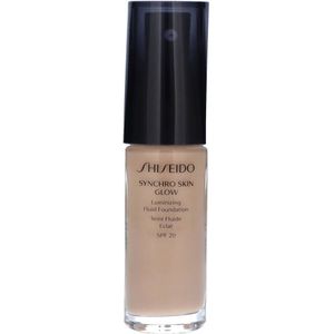 Shiseido Synchro Skin Glow Luminizing Face Foundation SPF20 3 Golden 30 ml