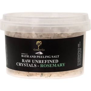 Cosmos Co Bath And Peeling Salt Raw Unrefined Crystals - Rosemary (U) 240 g