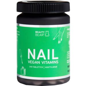 Beauty Bear  Nail Vegan Vitamins  240 stk.