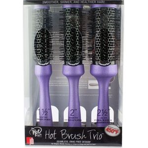Hot Brush Trio Kit Purple (U)