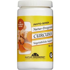Natur Drogeriet Curcuma Vegatabilske kapsler  90 stk.