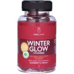 VitaYummy Winter Glow Vitamins Raspberry & Vanilla 150 g 60 stk.