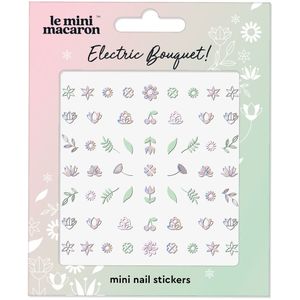 Le Mini Macaron Nail Art Stickers Electric Bouquet