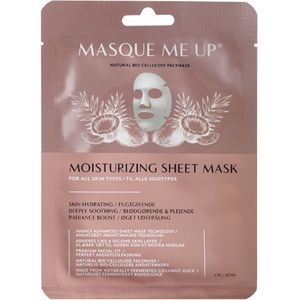 Masque Me Up Natural Bio Cellulose Facemask - Moisturizing Sheet Mask 25 ml