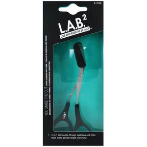 L.A.B. 2 Brow Scissors With Comb