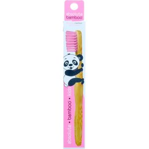 Absolute Bamboo Kids Soft Toothbrush Pink