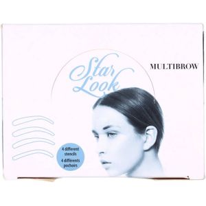 Sibel Star Look Eyebrows Stencil Kit Ref. P000246  25 stk.