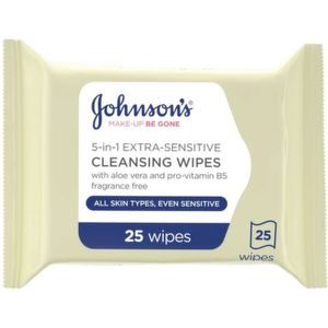 Johnsons - Make-Up Be Gone - Reinigingsdoekjes - 25 stk.