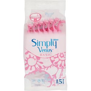 Gillette Simply Venus Basic Razor  15 stk.