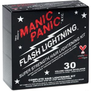 Manic Panic Flash Lightning Bleach Kit 30VOL 9% Cream Developer
