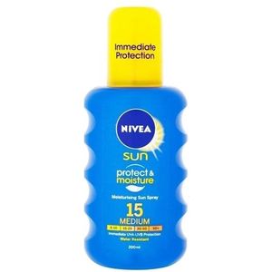 Nivea Sun Protect And Moisture SPF 15 Medium 200 ml