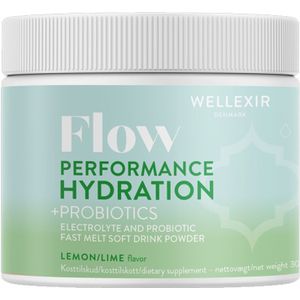 Wellexir Flow Hydration Lemon Lime 300 g