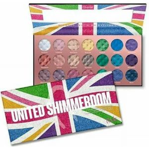 Rude Cosmetics United Shimmerdom - 21 Shimmer Eyeshadow Palette 25 g