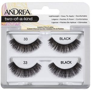 Andrea Two-Of-A-Kind Lashes Black 33  2 stk.