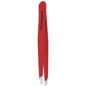 Tweezerman - Slant Tweezer - Geranium - Pincet - 1 st