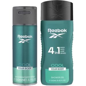 Reebok Cool Your Body Gavesæt 450 ml