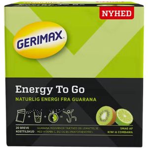 Gerimax Energy To Go Kiwi Combawa (U)  20 stk.