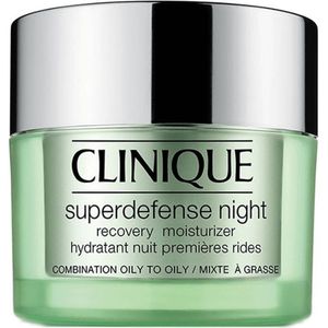 Clinique Super Defense Night Recovery Moisturizer 3-4 Combination Oily To Oily 50 ml