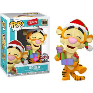 Disney Funko Pop Vinyl: Tigger Flocked (Christmas)