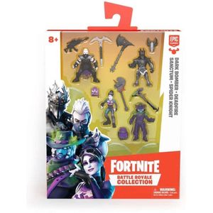 Fortnite Mini Figure - Dark Bomber, Deadfire, Sanctum & Spider Knight Squad Pack