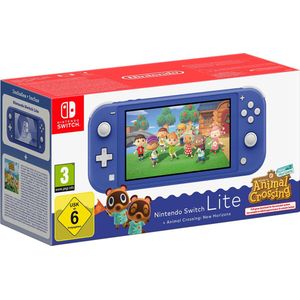 Nintendo Switch Lite - Blauw - Gameconsole - Inclusief Animal Crossing New Horizons (Digitaal)
