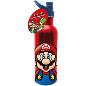 Super Mario Metal Canteen Bottle - Mario