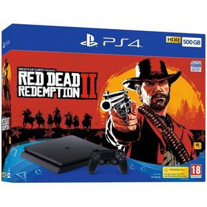 Playstation 4 Slim - Spelcomputer - 500GB - Zwart