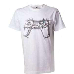 Playstation T-Shirt White Controller