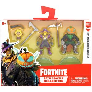 Fortnite Mini Figure - Hay Man & Hollowhead Duo Pack