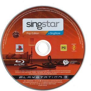Singstar Pop Edition (losse disc)