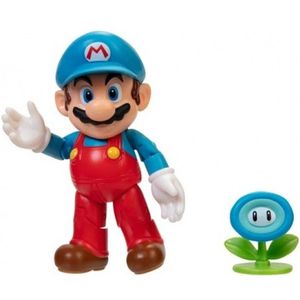 Super Mario Action Figure - Ice Mario with Ice Flower