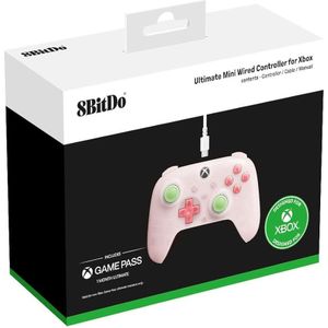 8BitDo Ultimate Mini Wired Controller - Translucent Pink