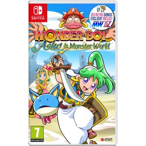 Wonder Boy Asha in Monster World (verpakking Frans, game Engels)