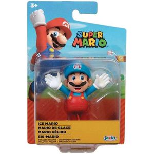 Super Mario Mini Action Figure - Ice Mario (Arms Up)