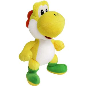 Super Mario - Standing Yoshi Pluche (Geel)