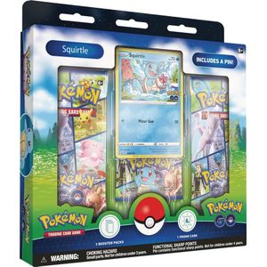 Pokemon TCG Pokémon GO Pin Box Collection - Squirtle