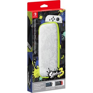 Nintendo Switch Carrying Case & Screen Protector (Splatoon 3 Edition)