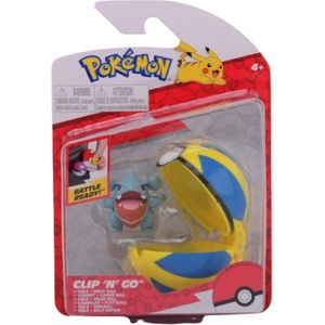 Pokemon Figure - Gible + Quick Ball (Clip 'n' Go)