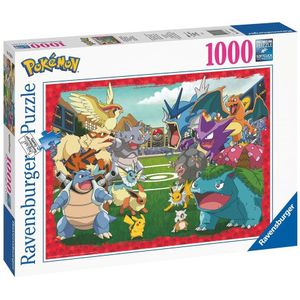 Confrontatie tussen Pokémon Puzzel (1000 Stukjes)