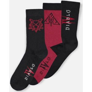 Diablo IV - Hell Crew Socks (3Pack)