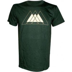 Destiny T-Shirt Triangles Green